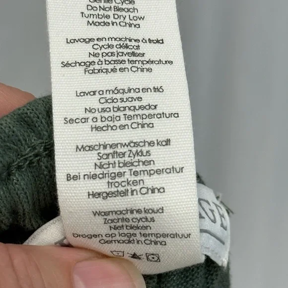 PJ Salvage Elastic Waist Lounge Sleep Pants - Sage Green - RZRLP - Picture 7 of 9